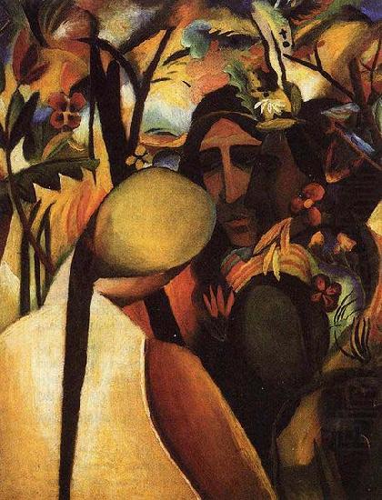 August Macke Indianer china oil painting image